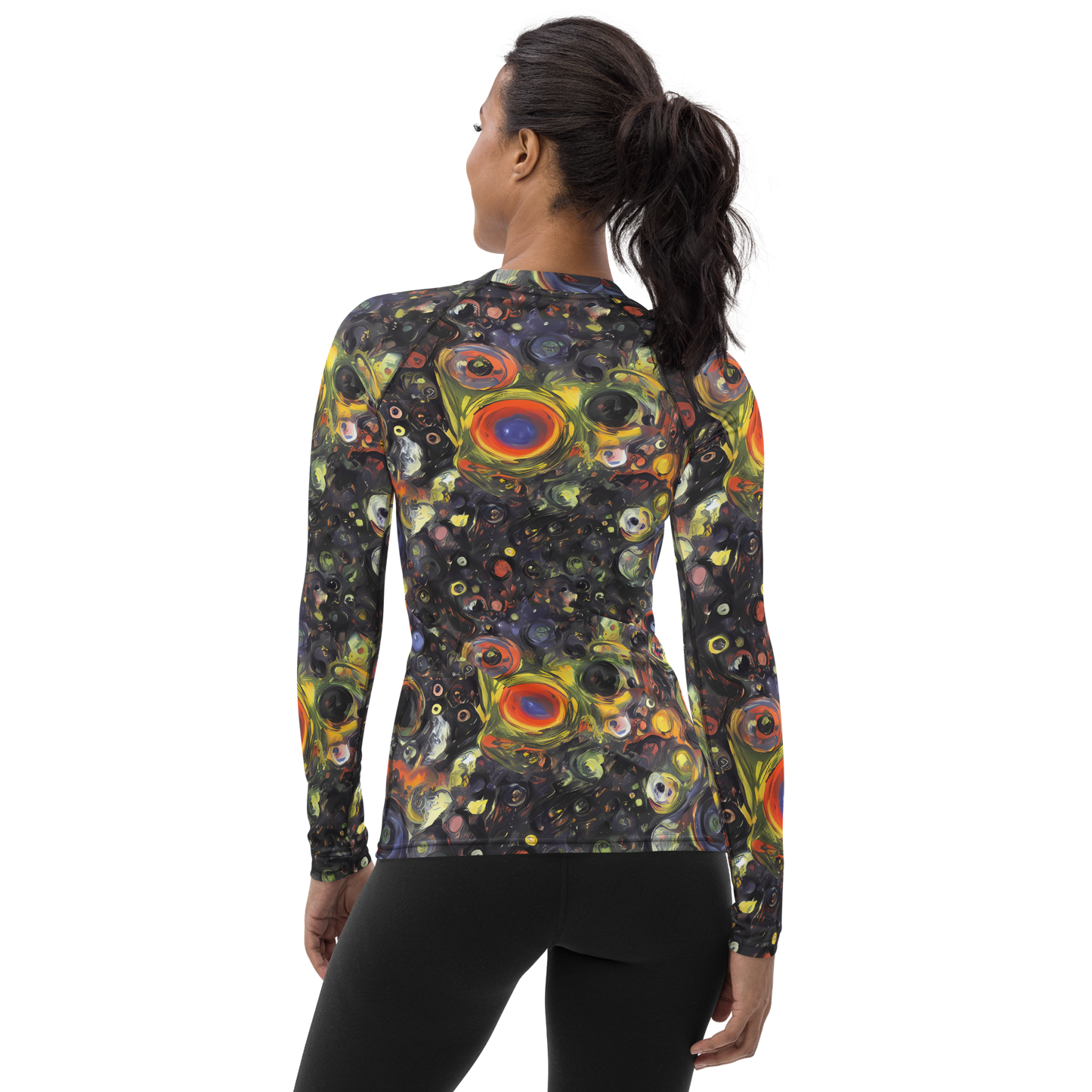 Women's Rash Guard - Stellar Spin