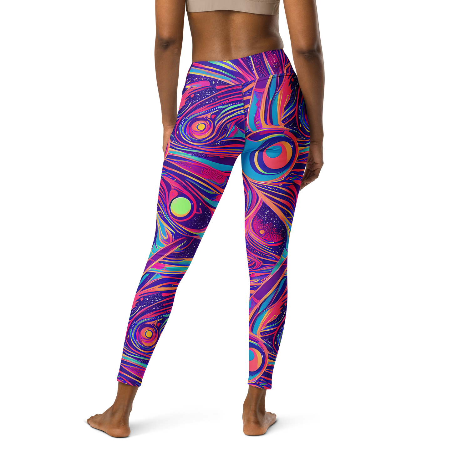 Yoga Leggings - Nebula Noodles