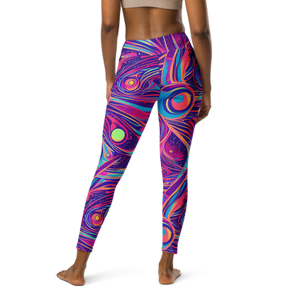 Yoga Leggings - Nebula Noodles