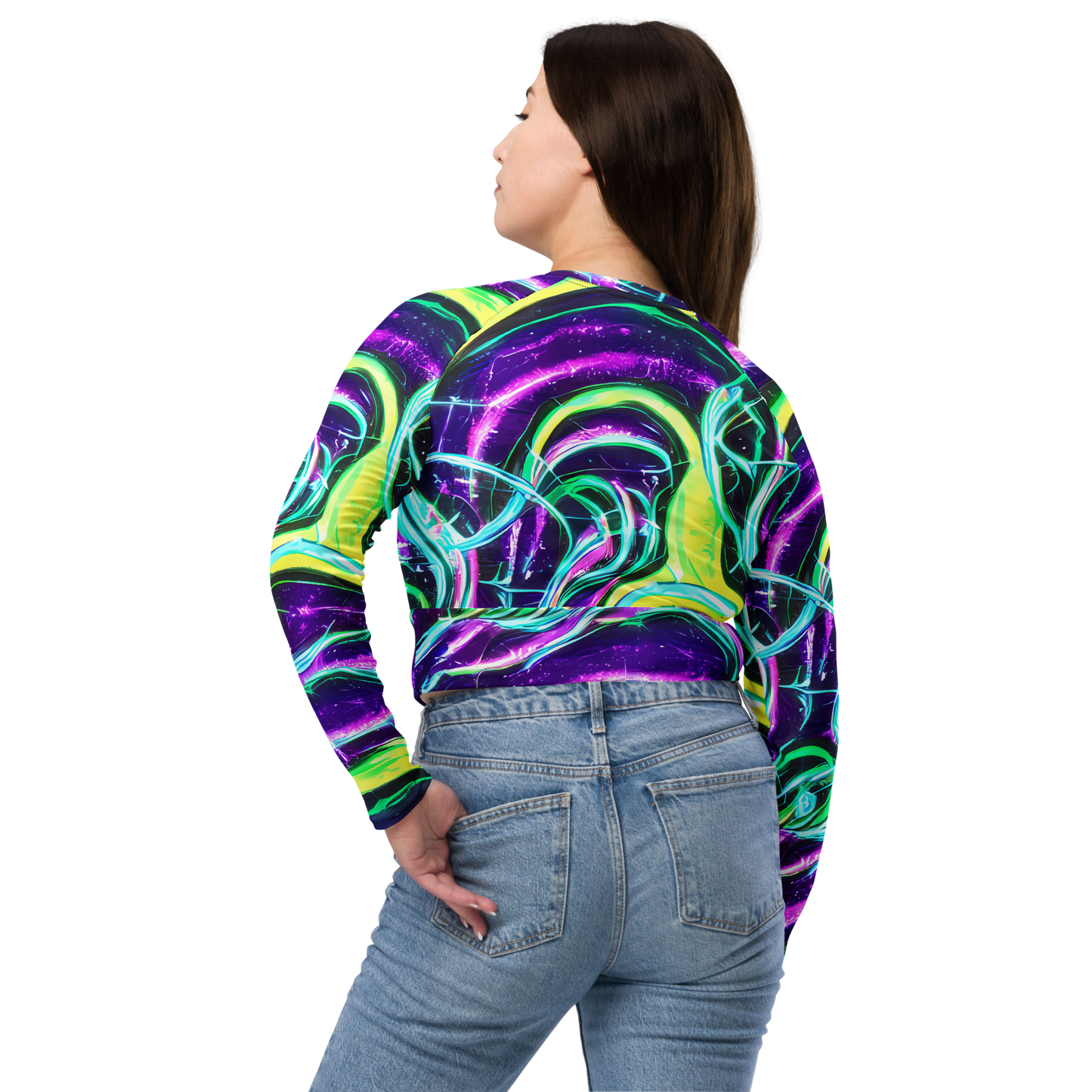 Long Sleeve Crop Top - Quesnel's Vortex