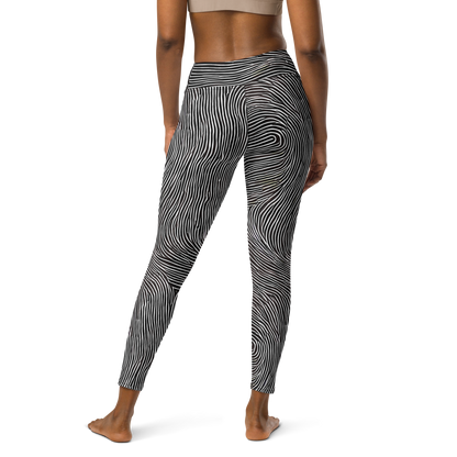 Yoga Leggings - Silent Currents