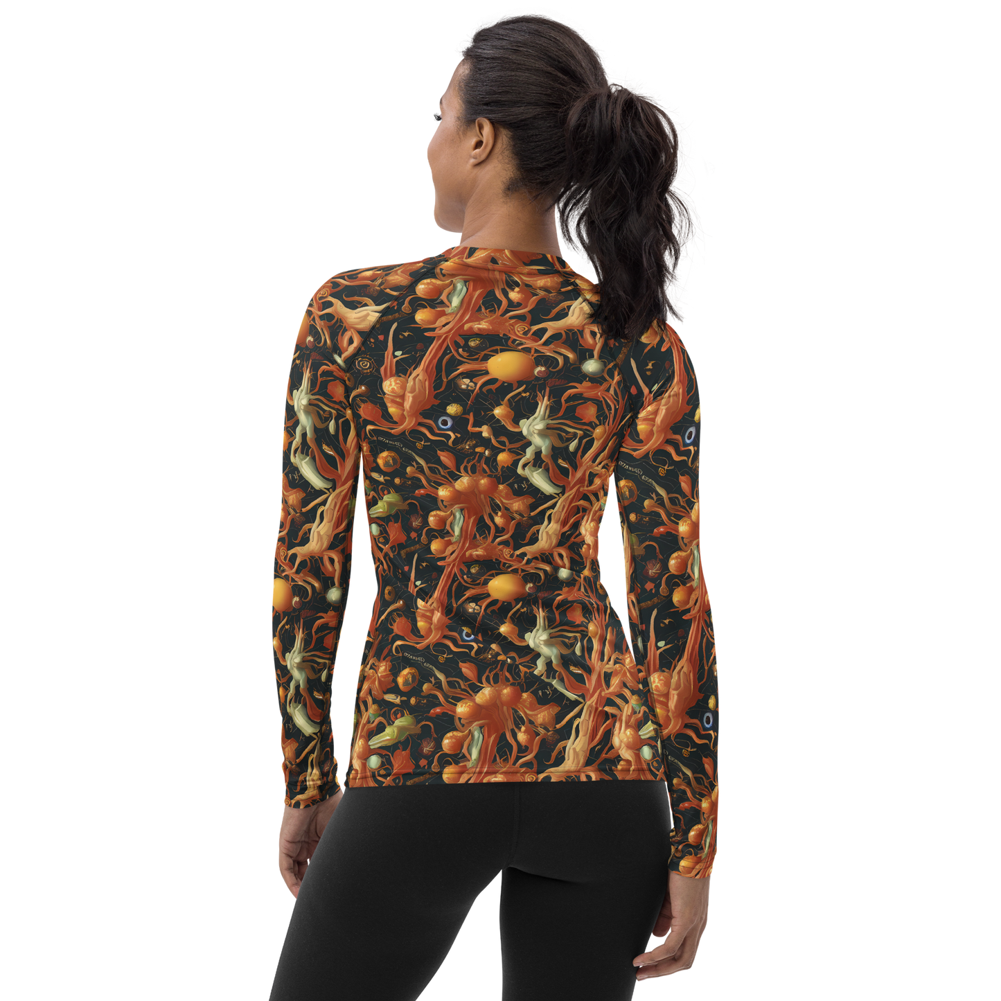Women's Rash Guard - Bosschaert's Nebula