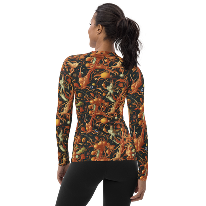 Women's Rash Guard - Bosschaert's Nebula
