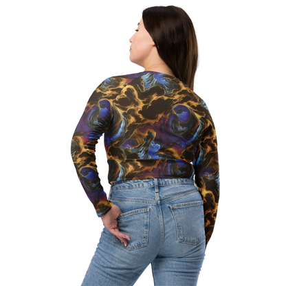 Long Sleeve Crop Top - Vortex Virtue