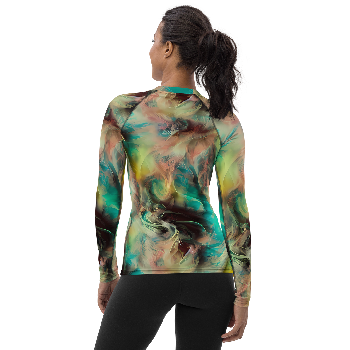 Women's Rash Guard - Enchanted Fusion