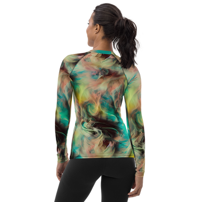 Women's Rash Guard - Enchanted Fusion