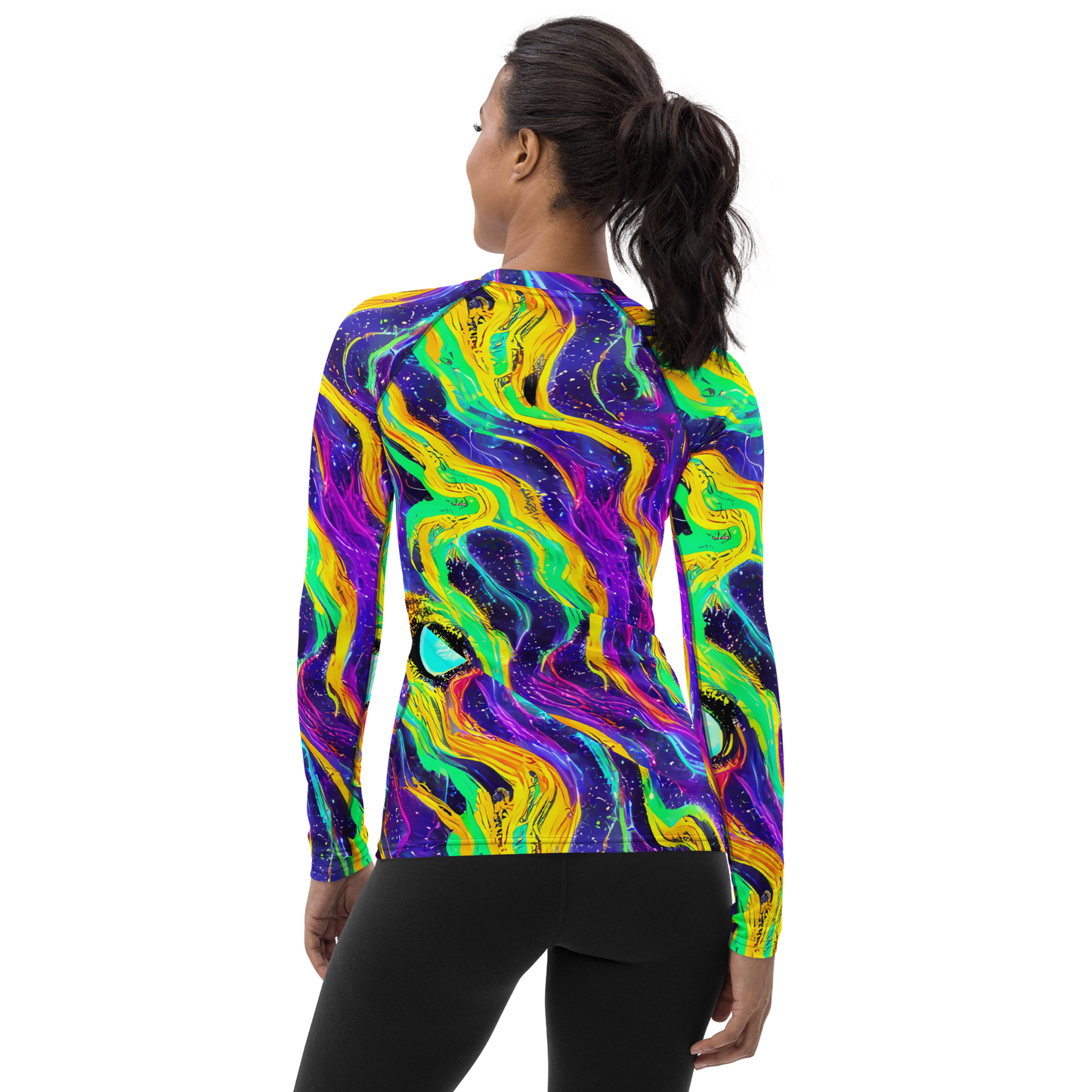 Women's Rash Guard - Jackson Swirl