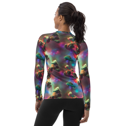 Women's Rash Guard - Nebula Dreams