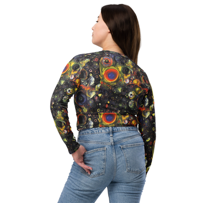 Long Sleeve Crop Top - Stellar Spin