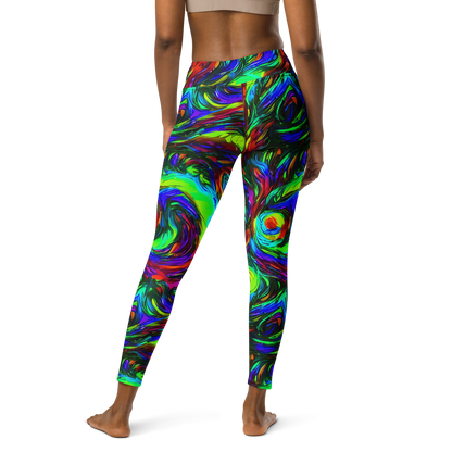 Yoga Leggings - Calraet Swirl