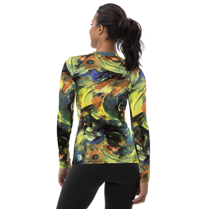 Women's Rash Guard - Seve Swirl