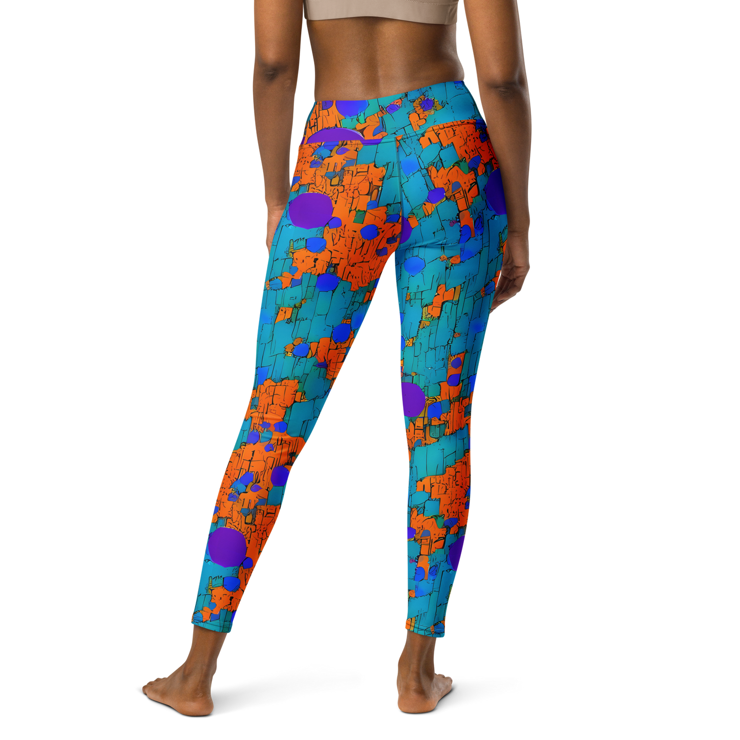 Yoga Leggings - Intergalactic Rhythms