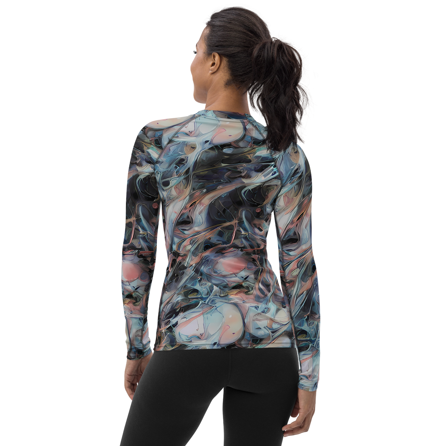 Women's Rash Guard - Daydream Cascade