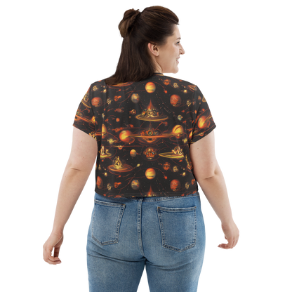 Women's Crop Tee - Murillo Vortex