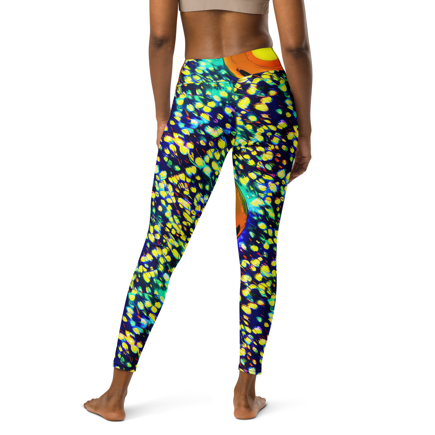 Yoga Leggings - Illuminated Whirl