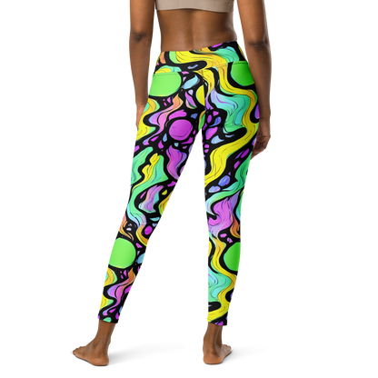 Yoga Leggings - Sillman Swirl