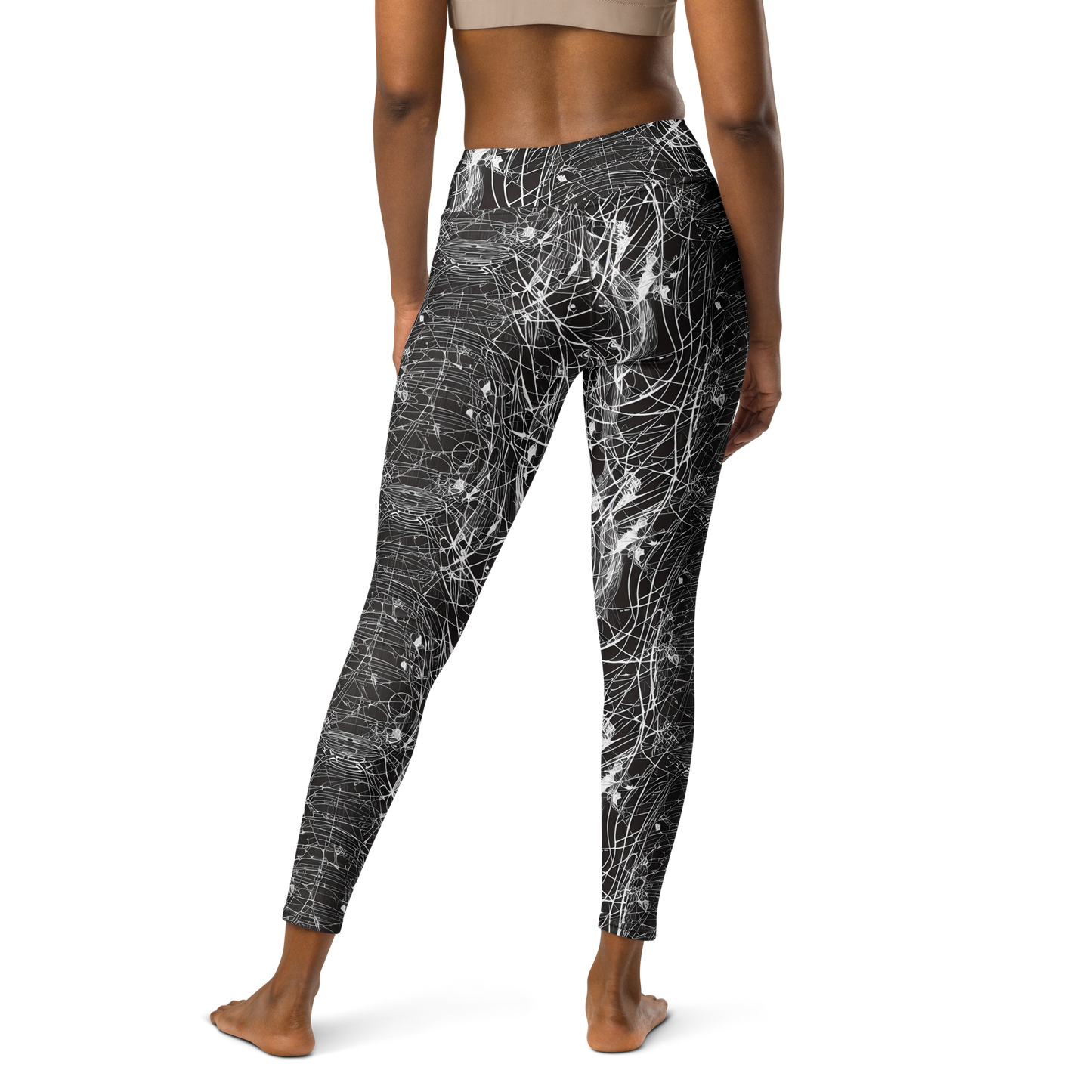 Yoga Leggings - Cyber Lattice