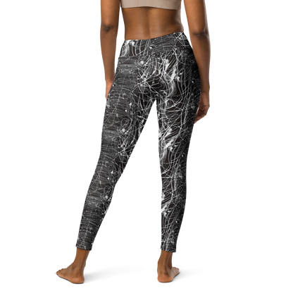 Yoga Leggings - Cyber Lattice