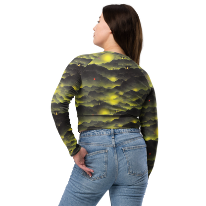 Long Sleeve Crop Top - Spectral Isle