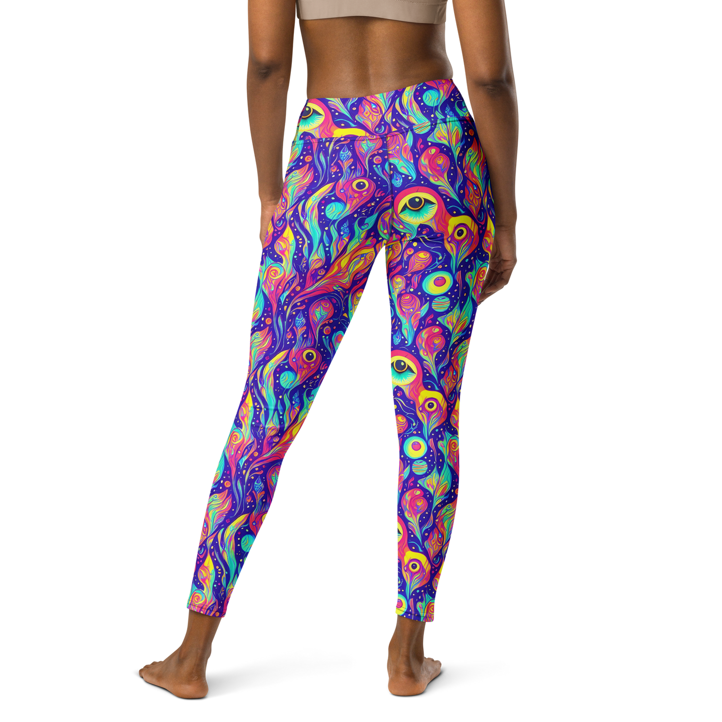 Yoga Leggings - Mystic Petal Dance