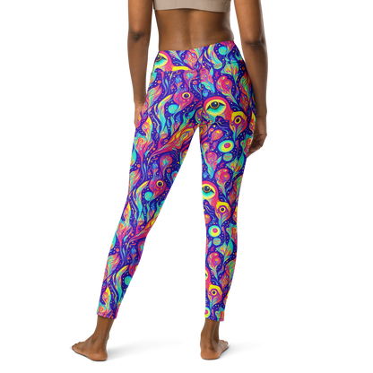 Yoga Leggings - Mystic Petal Dance