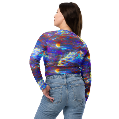 Long Sleeve Crop Top - Orion Ripple