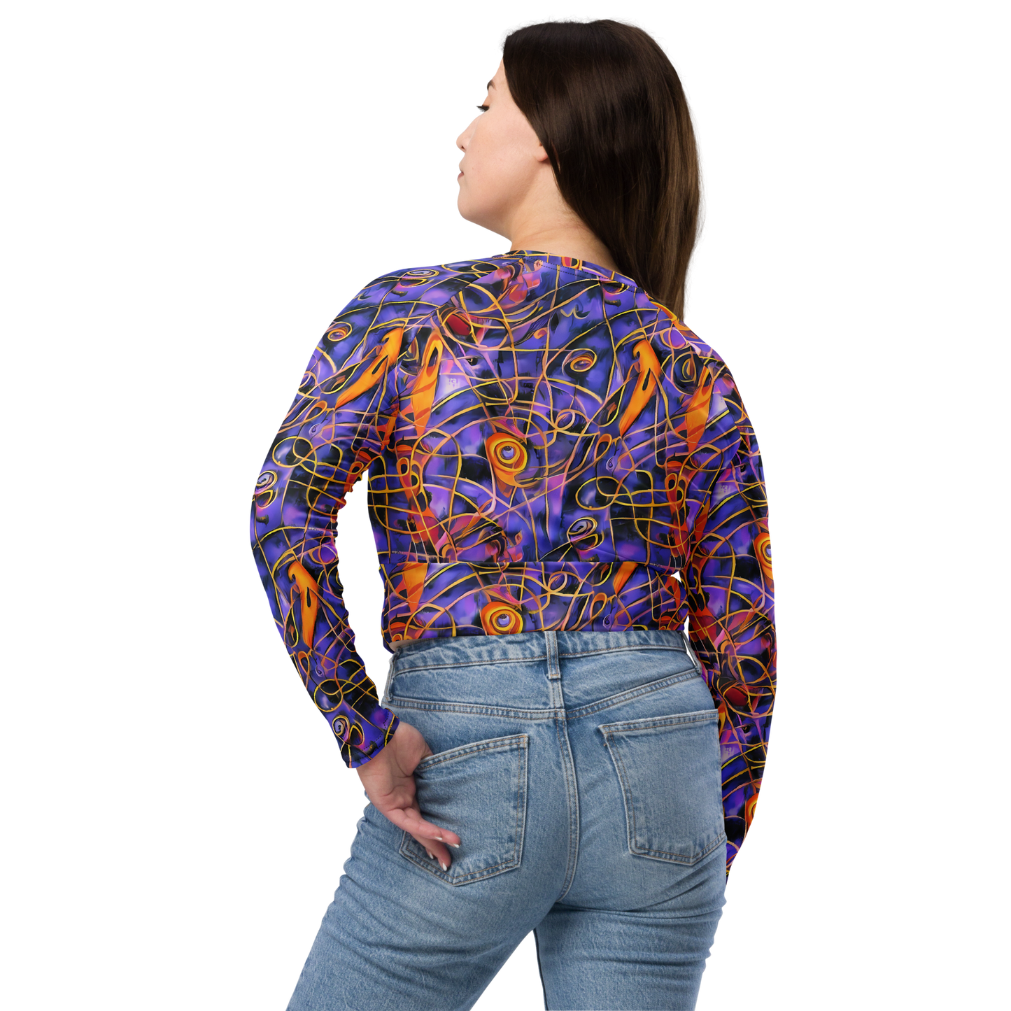 Long Sleeve Crop Top - Bailly's Twist