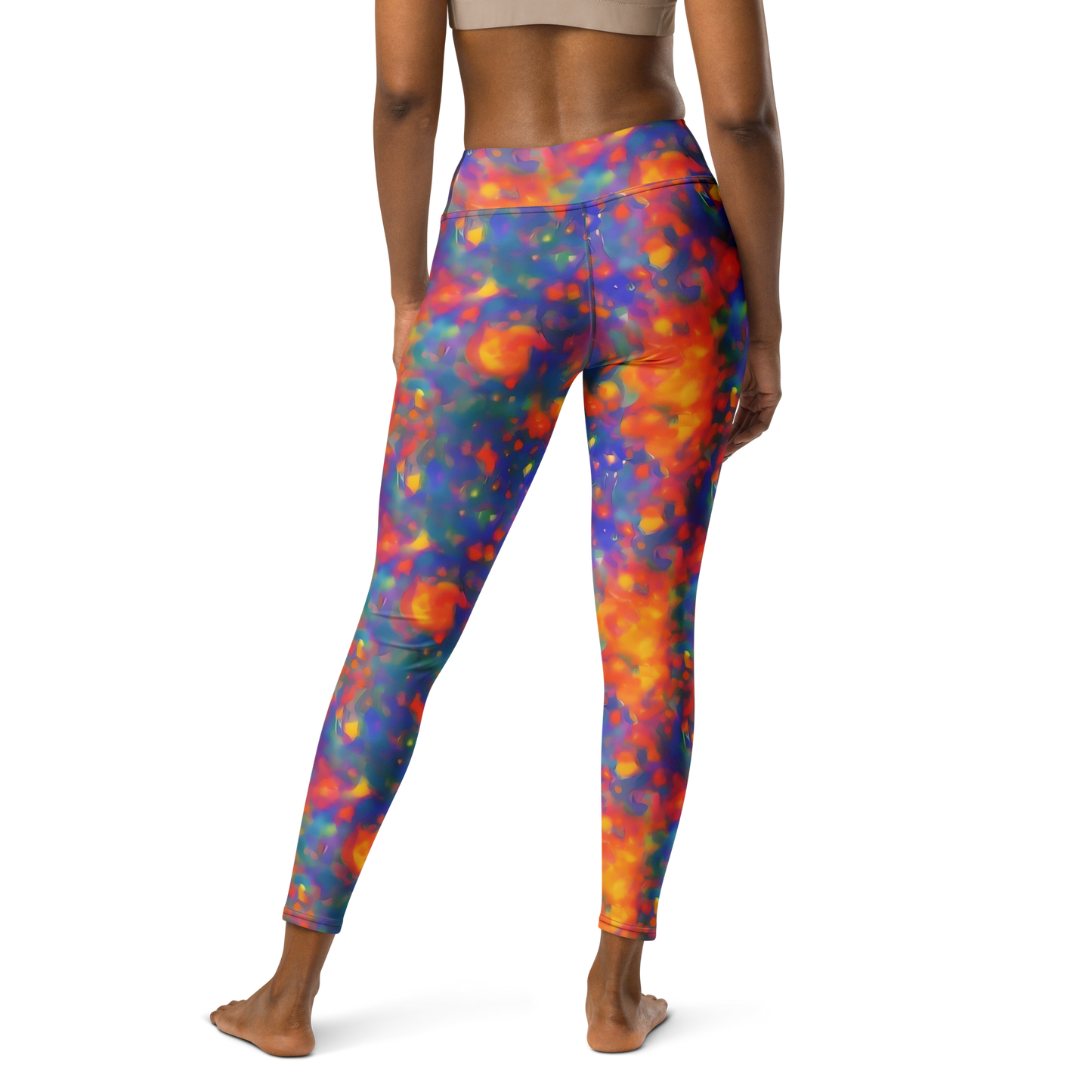 Yoga Leggings - Nolde Nebula