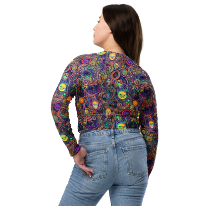 Long Sleeve Crop Top - Jansson's Nebula