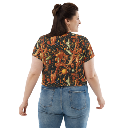 Women's Crop Tee - Bosschaert's Nebula