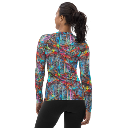 Women's Rash Guard - Junkyard Jewel