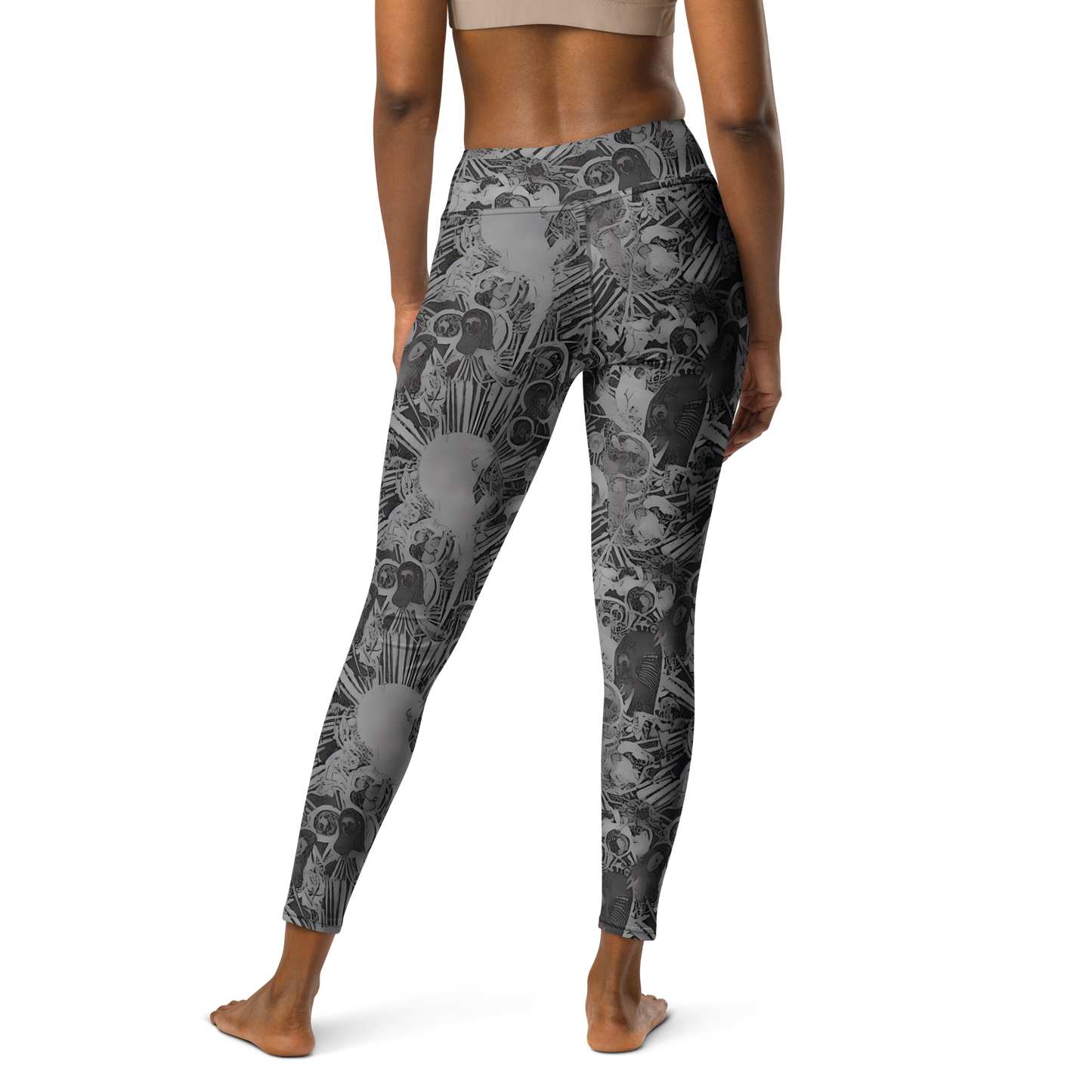 Yoga Leggings - Dusk Enigma