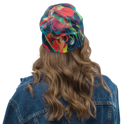 Beanie - Neon Aurora