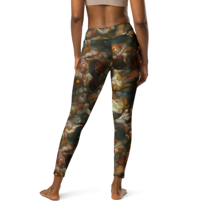 Yoga Leggings - Cryptic Canvas