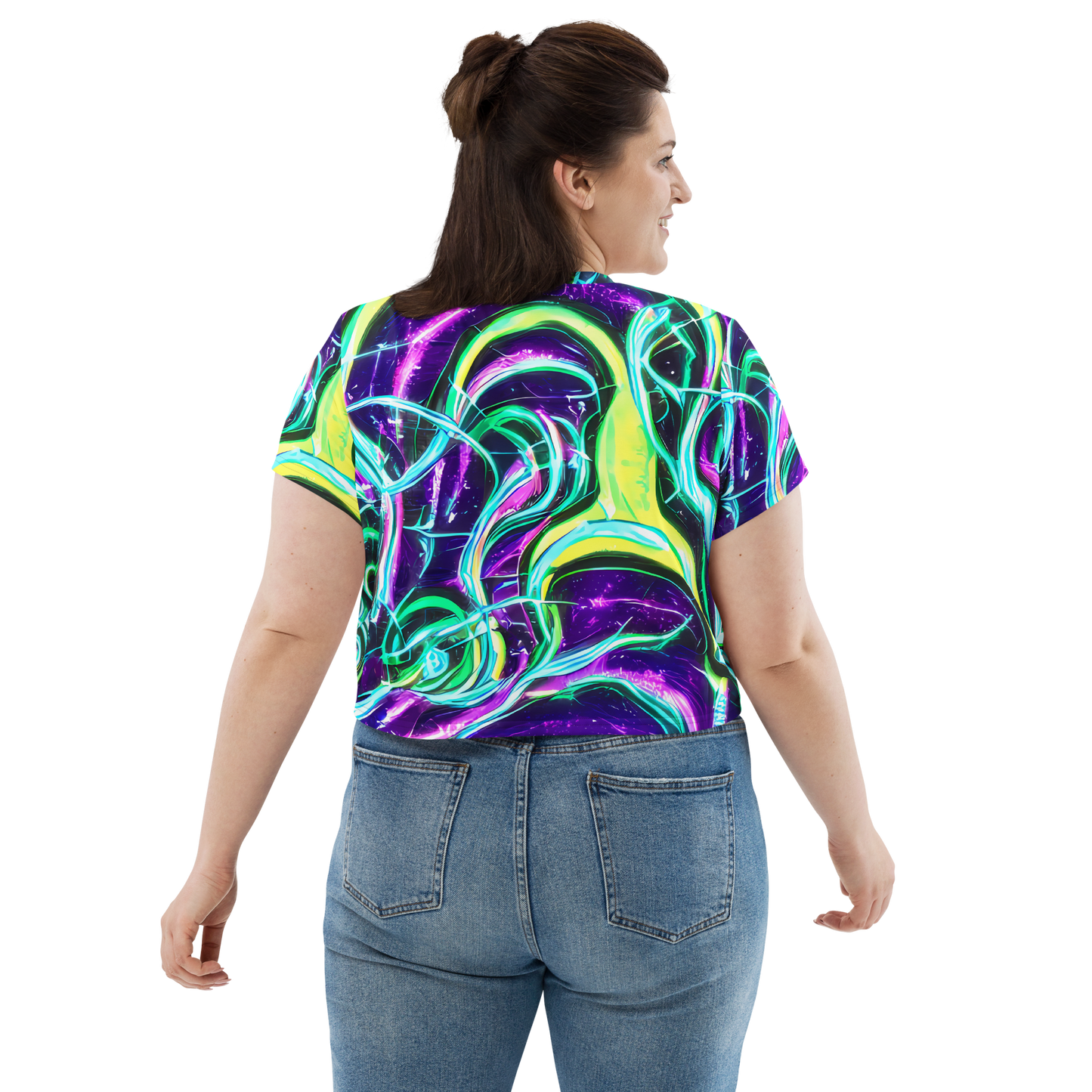 Women's Crop Tee - Quesnel's Vortex