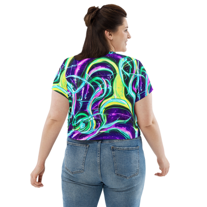 Women's Crop Tee - Quesnel's Vortex