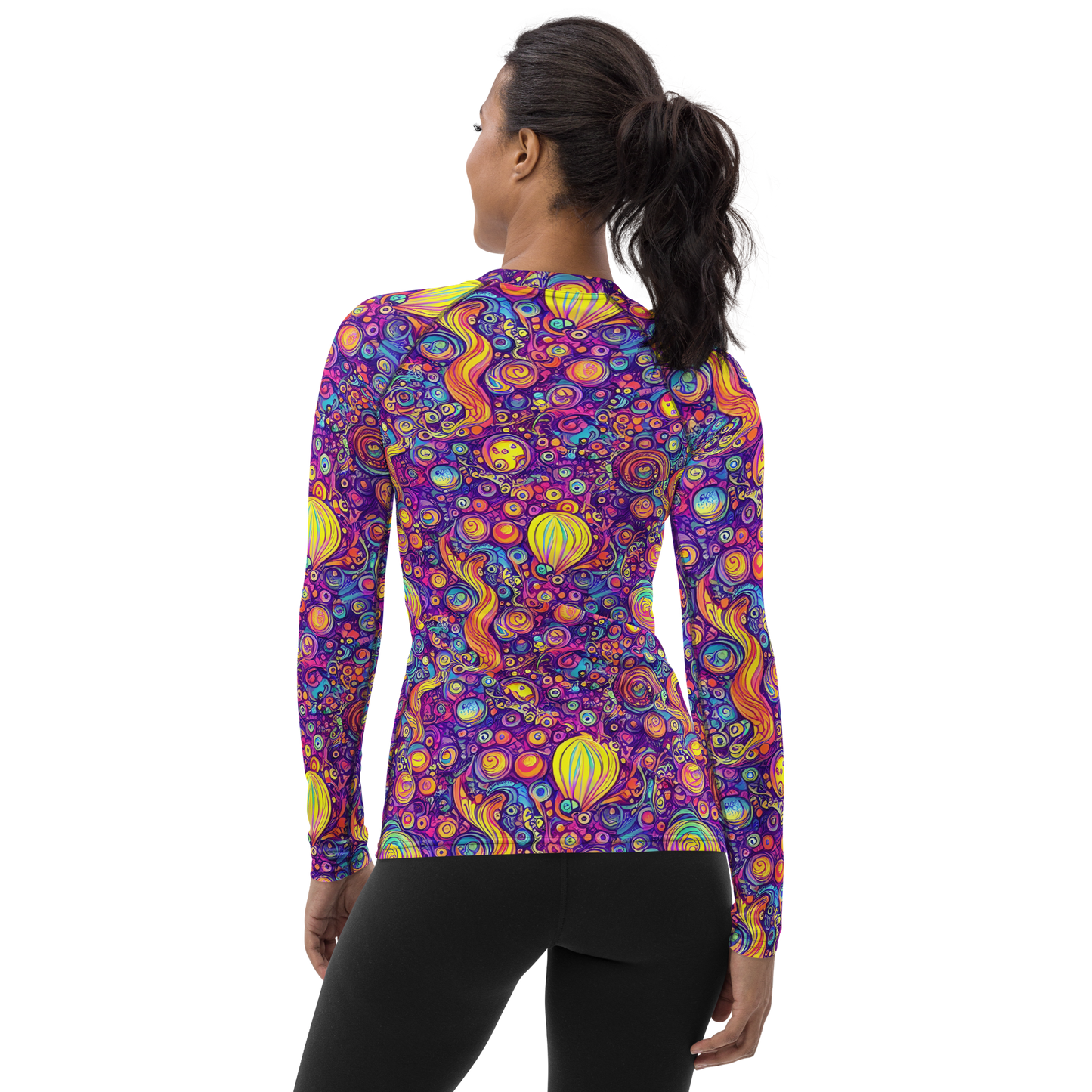 Women's Rash Guard - Festival of Whimsy