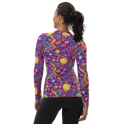 Women's Rash Guard - Festival of Whimsy