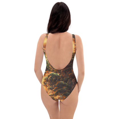 One-Piece Swimsuit - Volcanic Cascade