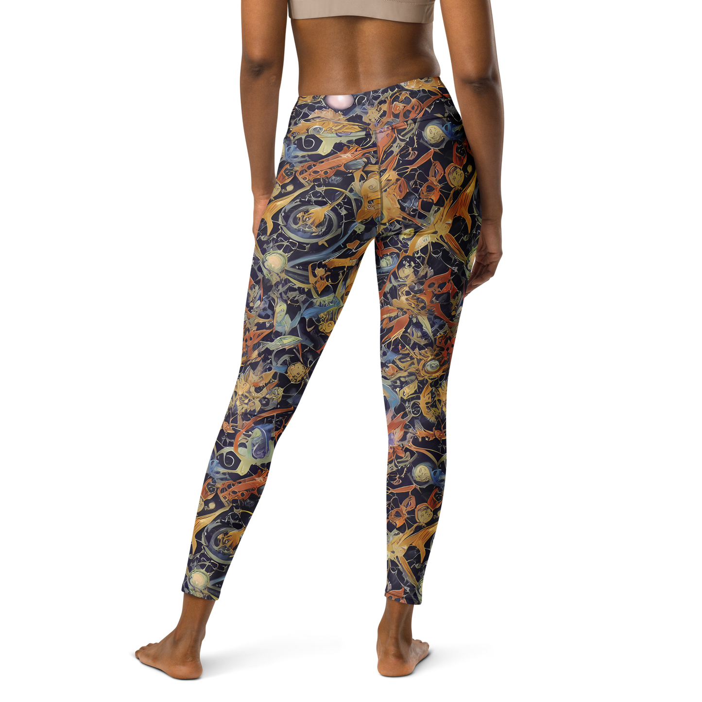 Yoga Leggings - Quantum Symmetry