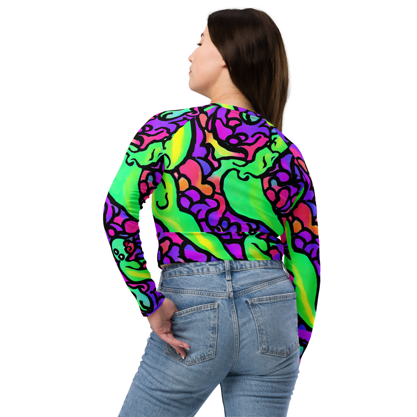 Long Sleeve Crop Top - Kent's Crescendo