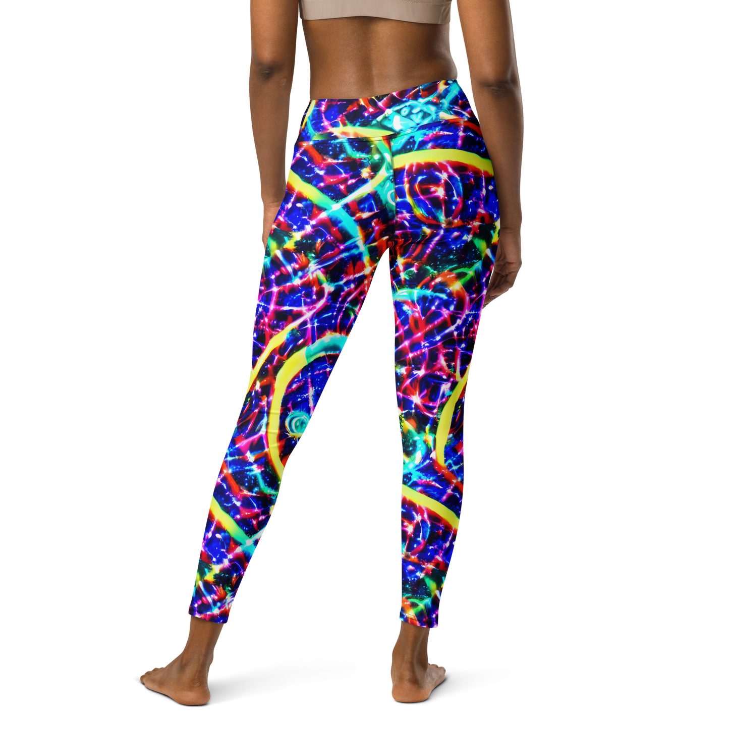 Yoga Leggings - Fynesian Galaxy