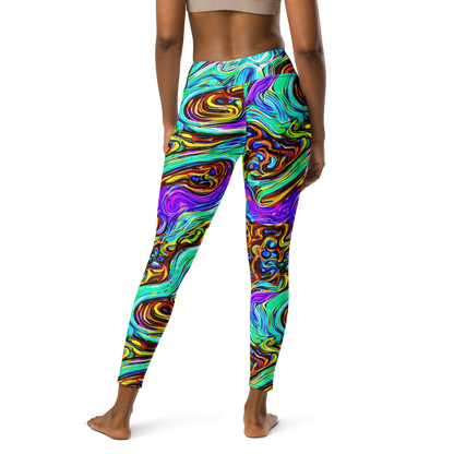 Yoga Leggings - Mystic Iridescence