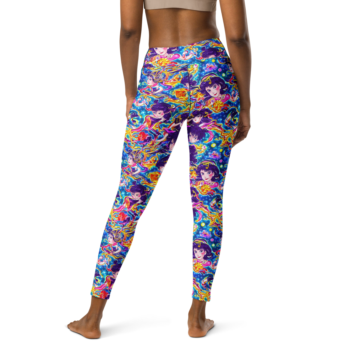 Yoga Leggings - Aquatic Whim