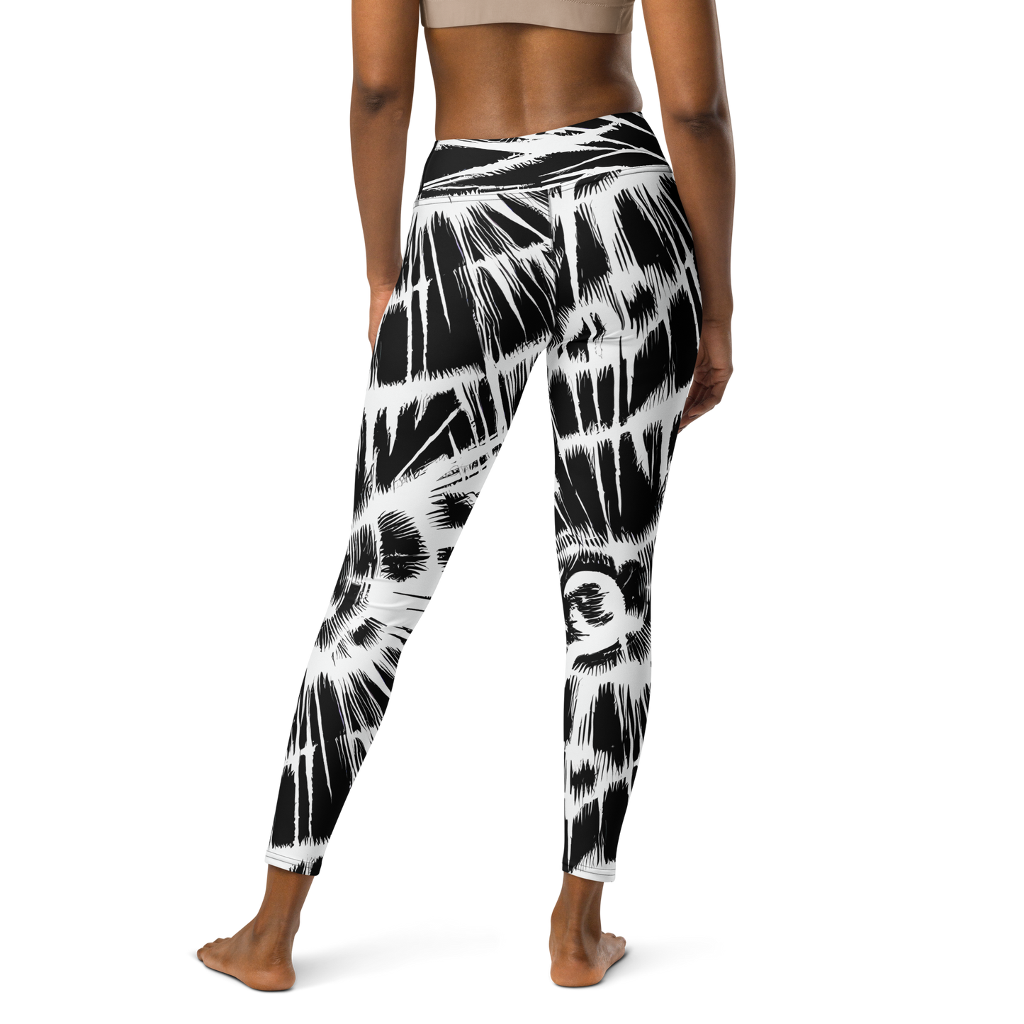 Yoga Leggings - Silent Thunder
