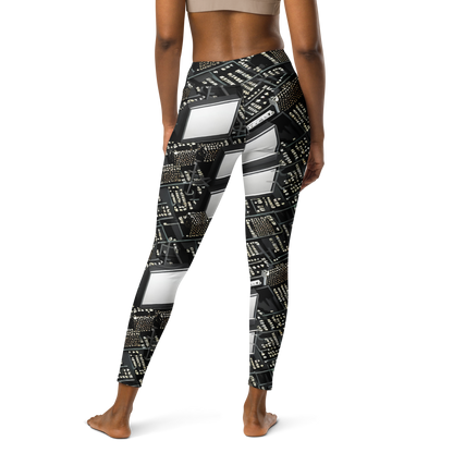 Yoga Leggings - Electro Essence