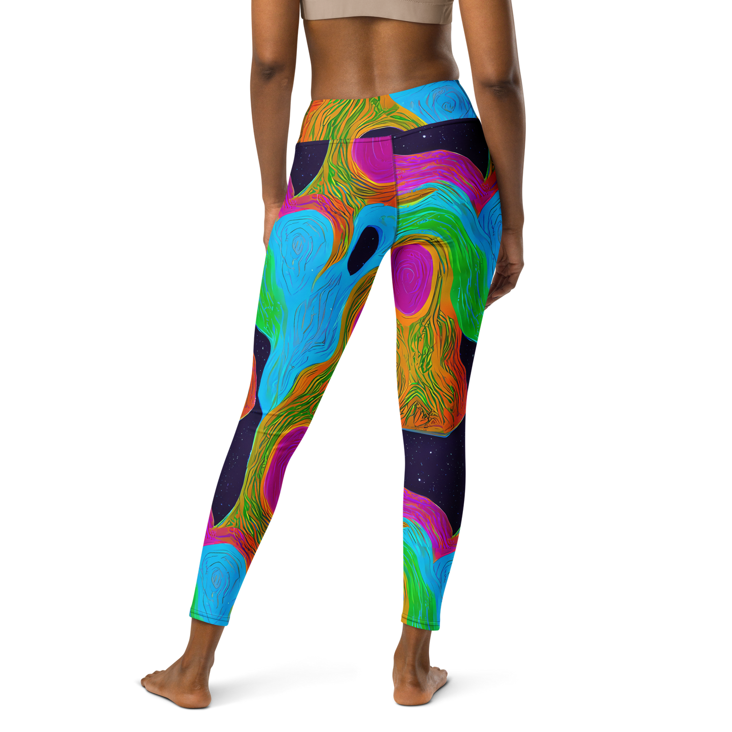 Yoga Leggings - Galactic Harmony