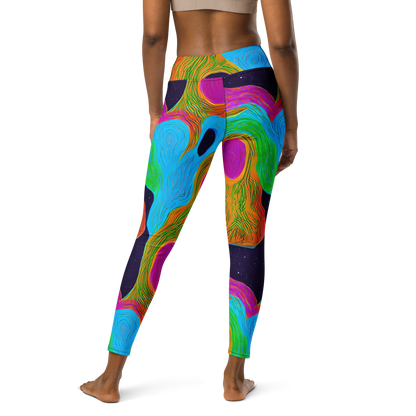 Yoga Leggings - Galactic Harmony