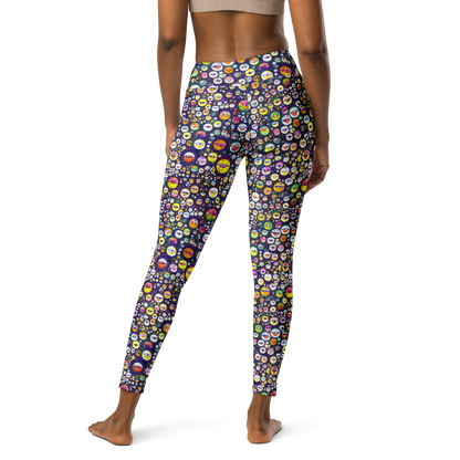 Yoga Leggings - Whimsical Eyescape