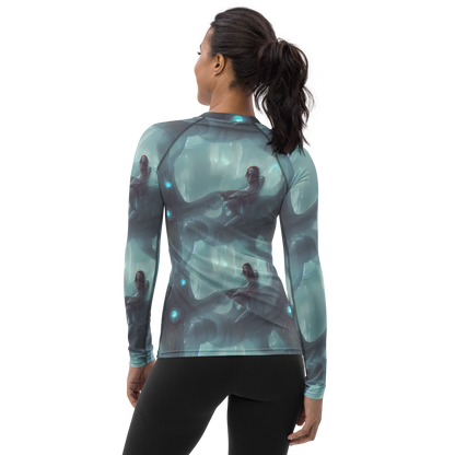 Women's Rash Guard - Liquid Serenity